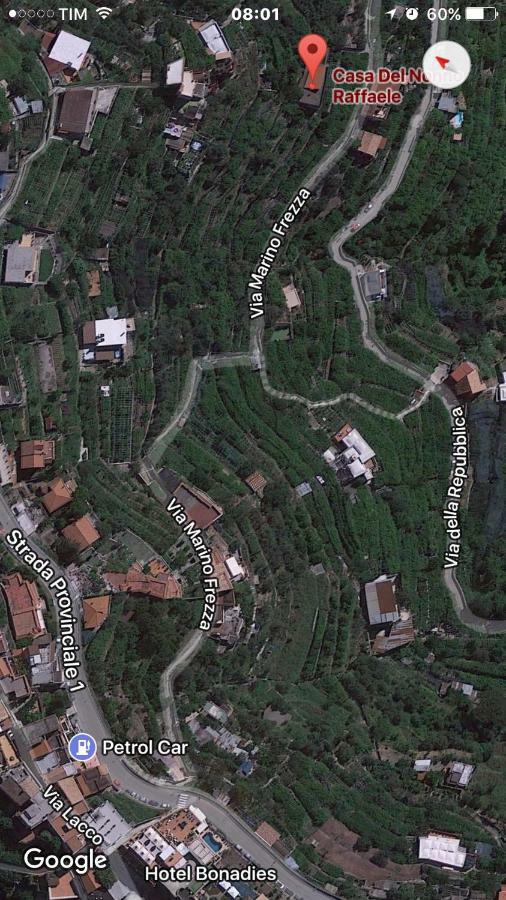 La Casa Del Nonno Raffaele- Country House Равело Екстериор снимка